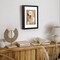 Americanflat Gallery-Style Picture Frame with Mat - Showcase Artwork, Prints, and Photos - Shatter Resistant Glass - Hanging Hardware with Drywall Anchor